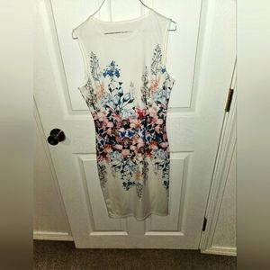 White Floral Dress